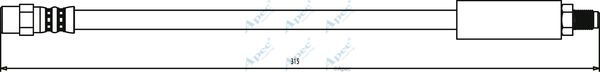 APEC BRAKING Тормозной шланг HOS3136